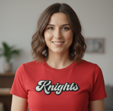 Knights Glitter Patch with Heat Activated Adhesive