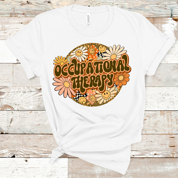 Occupational Therapy Retro Design Direct to Film Transfer - 10 to 14 Day Ship Time