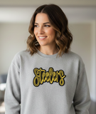 Steelers Faux Leather Embroidered Patch