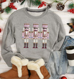 Christmas Hand Painted Look Nutcracker Direct to Film Transfer - 7 Day TAT