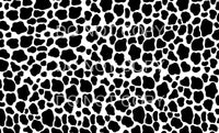 Black and White Cow Print Pattern #3 Full Sheet Sublimation Transfer - SUBLIMATION TRANSFER - RTS