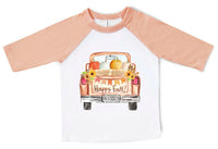 Happy Fall Blessed Vintage Truck Youth - HIGH HEAT FORMULA - RTS