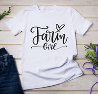 Farm Girl Adult Size - SUBLIMATION TRANSFER - RTS