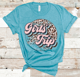 Girl's Trip Animal Print Direct to Film Transfer - 10 to 14 Day Ship Time