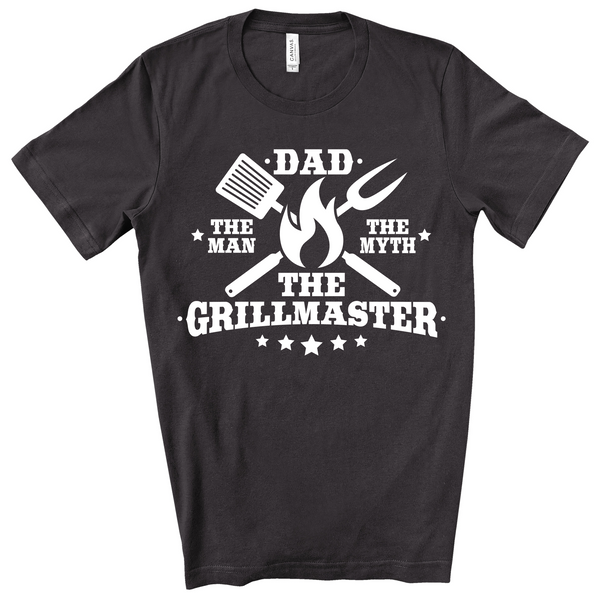 Dad The Man, The Myth, The Grill Master Screen Print Transfer - RTS