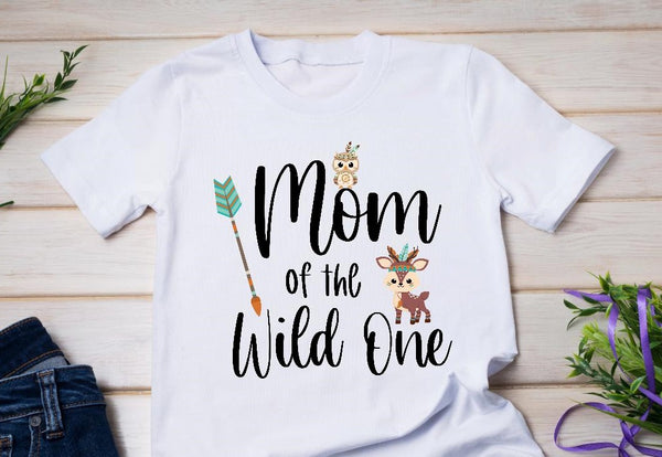 Mom of the Wild One Sublimation Transfer - RTS