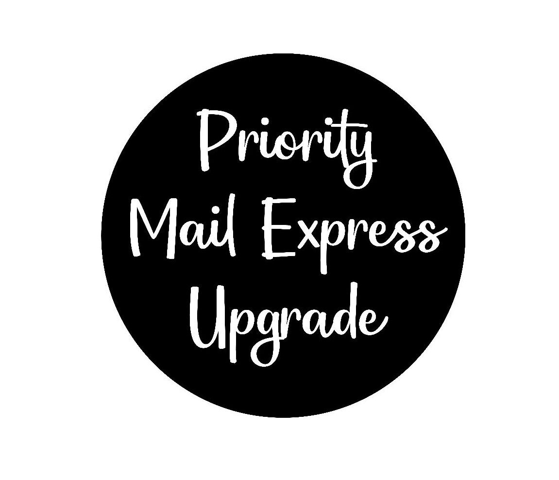 Priority Mail Express Usps Shipping Upgrade Shy Screen Print Transfers 7939