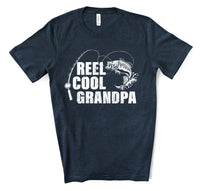 Reel Cool Grandpa Fishing Theme Screen Print Transfer - RTS