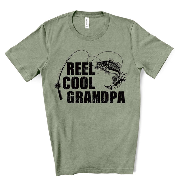 Reel Cool Grandpa Fishing Theme Screen Print Transfer - RTS – Shy
