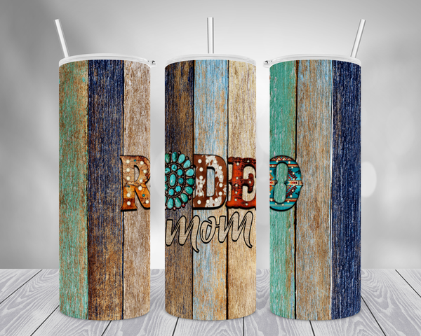 Rodeo Mom Country Western Sublimation Transfer for 20 Ounce Skinny Tumbler - SUBLIMATION TRANSFER - RTS