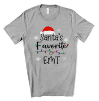 Santa's Favorite EMT Screen Print Transfer - RTS