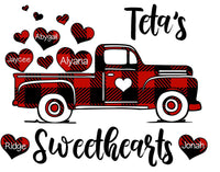 Custom Order Teta's Sweethearts - Sublimation Transfer