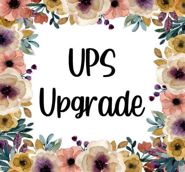 UPS Shipping Upgrade