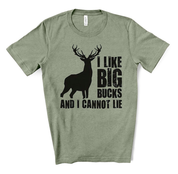 I Like Big Bucks and I Cannot Lie Deer Hunting Screen Print