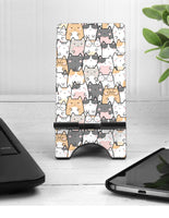 Cat Theme Cell Phone Stand Sublimation Transfer - SUBLIMATION TRANSFER - RTS