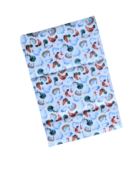10 X 13 Chicken Print Poly Mailers - Pack of 100