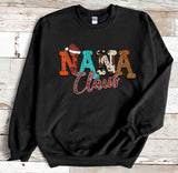Country Style Nana Claus Direct to Film Transfer - 10 to 14 Day Ship Time