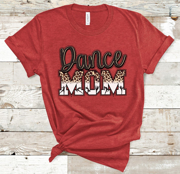Dance Mom Animal Print Direct to Film Transfer - 10 to 14 Day Ship Time