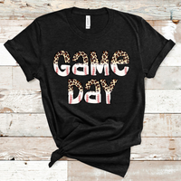 Baseball Game Day Animal Print Direct to Film Transfer - 10 to 14 Day Ship Time