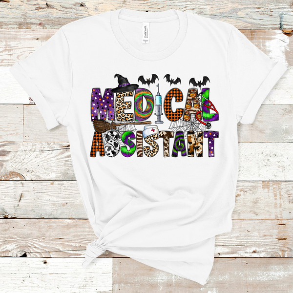 Halloween Medical Assistant Direct to Film Transfer - 10 to 14 Day Ship Time