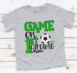 Game on 1st Grade Back to School Transfer - RTS