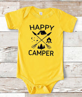 Happy Camper Infant Screen Print Transfer - RTS
