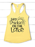 Day Drinking on the Lake Screen Print Transfer
