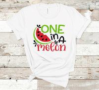 One in a Melon Mom Screen Print Transfer - RTS