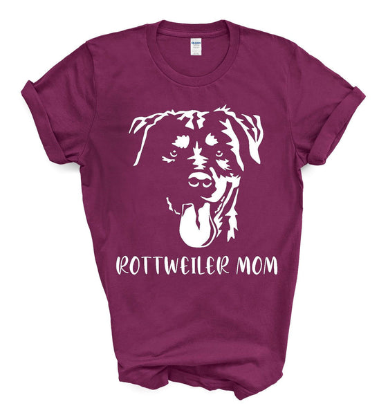 Rottweiler Mom Screen Print Transfer - RTS