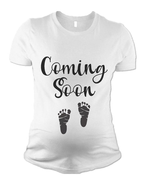 Pregnancy Announcement Screen Print Transfer Coming Soon - RTS