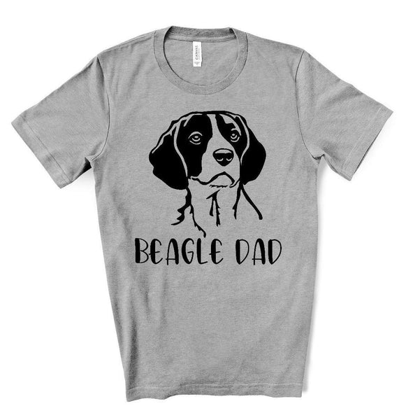 Beagle Dad Screen Print Transfer - RTS