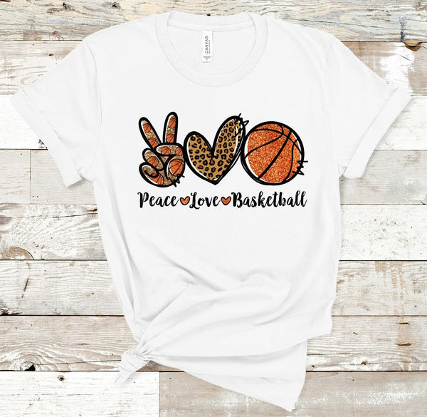 Peace Love Basketball Direct to Film Transfer - 10 to 14 Day Ship Time