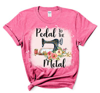 Pedal to the Metal Sewing Design - SUBLIMATION TRANSFER - RTS