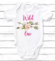 Wild One First Birthday Sublimation Transfer - RTS