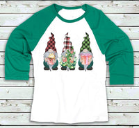 Christmas Gnomes Screen Print Transfer - RTS