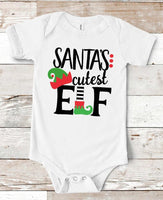 Santa's Cutest Elf Infant - RTS