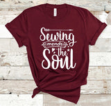 Sewing Mends the Soul Screen Print Transfer - RTS