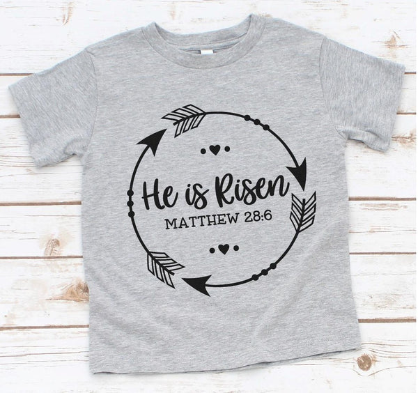 He is Risen Screen Print Transfer Youth - RTS