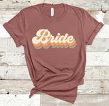 Bride Retro Style Screen Print Transfer - RTS